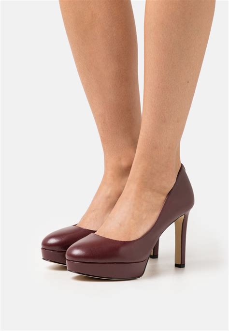 michael kors diamond heels|Michael Kors heels merlot.